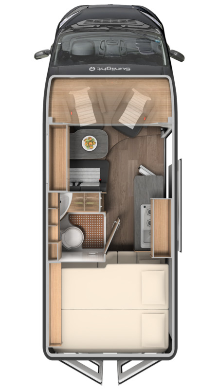 Grundriss Cliff 600 RT