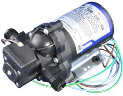 Druckwasserpumpe des Wohnmobils