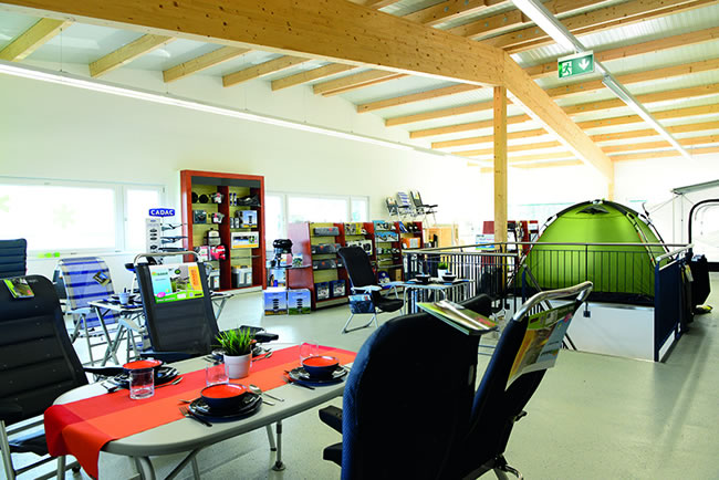 Unser Shop in Bischofszell für Camping Zubehör