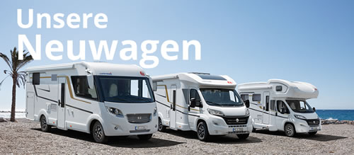 Neue Wohnmobile bei Käser Camping kaufen